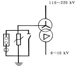 變壓器中性點間隙接地保護裝置設計符號